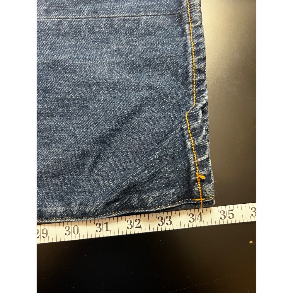 Ace Rivington Mens Athletic Taper Candiani Denim Jeans Dirty Vintage 39x34 NWT - Picture 14 of 15